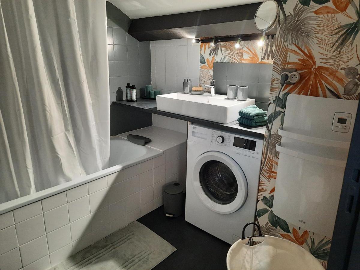 Superbe Appartement Pour 2, Au Coeur De L'Ariege! Ussat Buitenkant foto